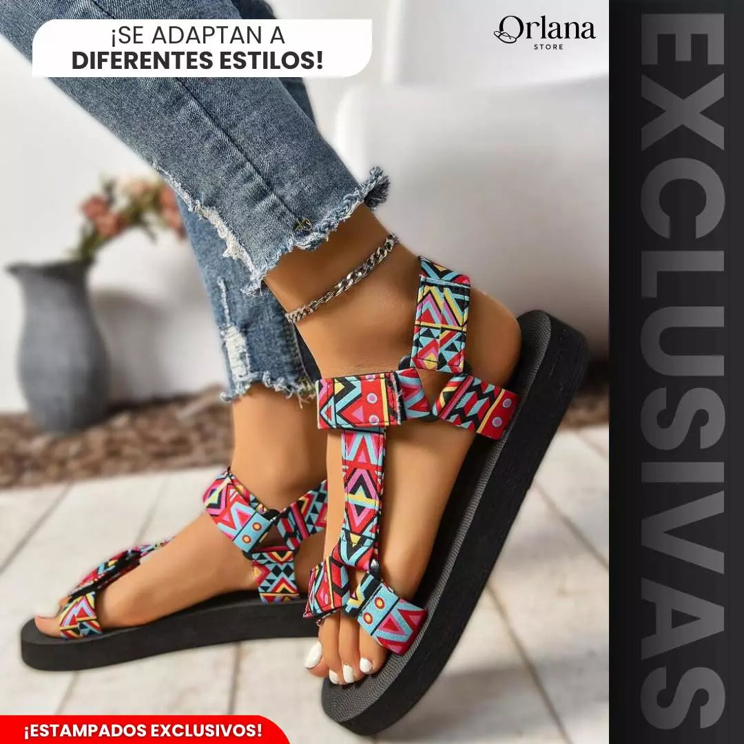 Sandalia Orlanda Tribal - Diseños Exclusivos